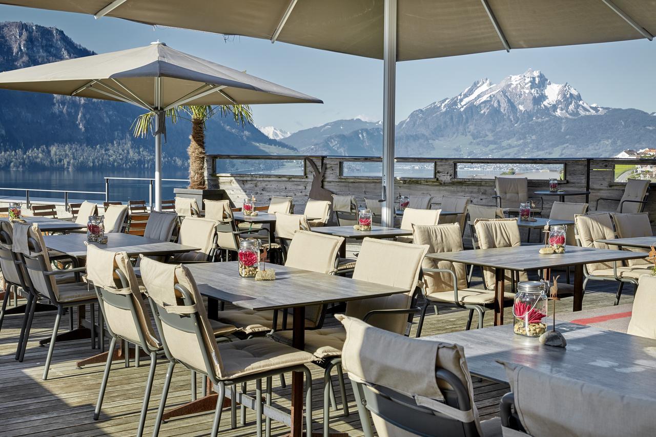Alpenblick Weggis - Panorama & Alpen Chic Hotel Exteriér fotografie